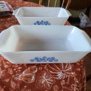 Fireking vintage bread pans